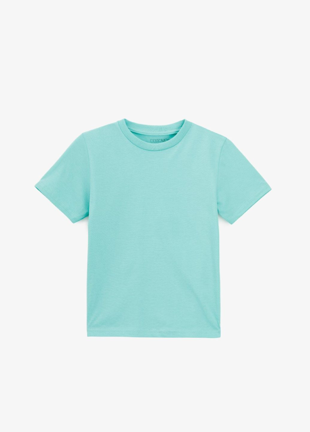 Мятная летняя футболка однотонная унисекс 2254061 116 см мятный shop (2000991017016) ALG