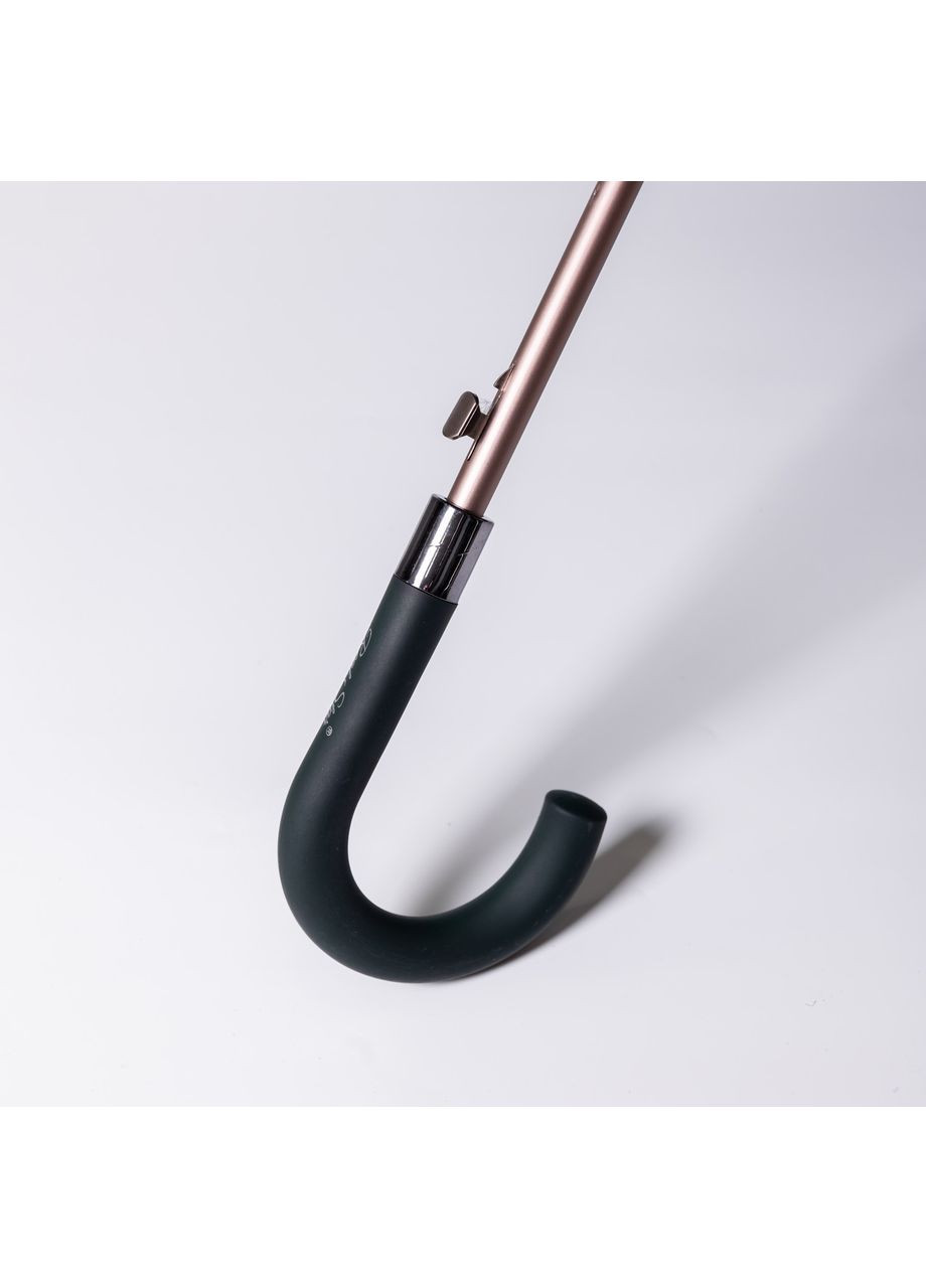 Зелёный классический зонт-трость с чехлом полуавтомат из полиэстера прочный надежный 12 спиц диаметр 120 см зеленый hp-23-16gr Yiwu (370969176)