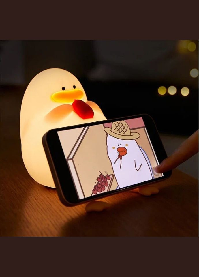 Ночник Happiness Duck LED 0.95W Shinedo SD-SR084 USB Type-C No Brand (334691572)