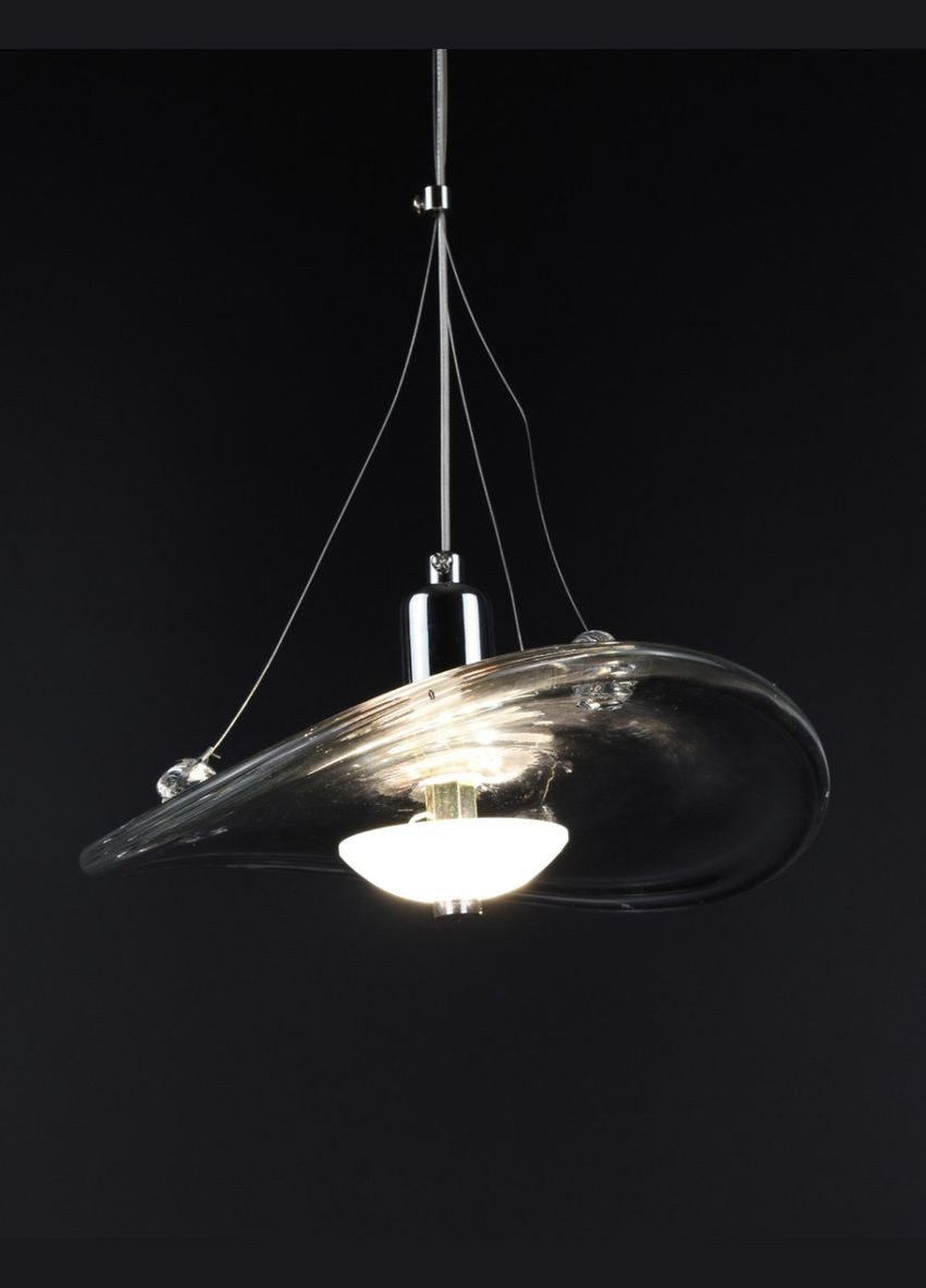 Люстра світлодіодна підвісна LED світильник для квартири на стелю лед 26319 Хром 25-200х22х22 см. Sunnysky (365726119)