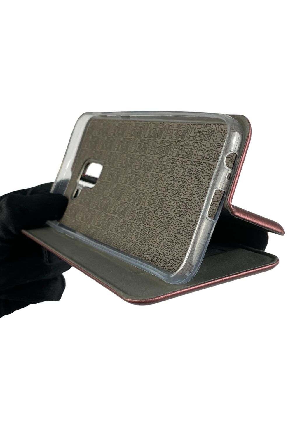 Чехол-книжка для Galaxy J6 2018 SM-J600 с подставкой на самсунг г6 2018 бордовая gd1 Samsung (366018792)