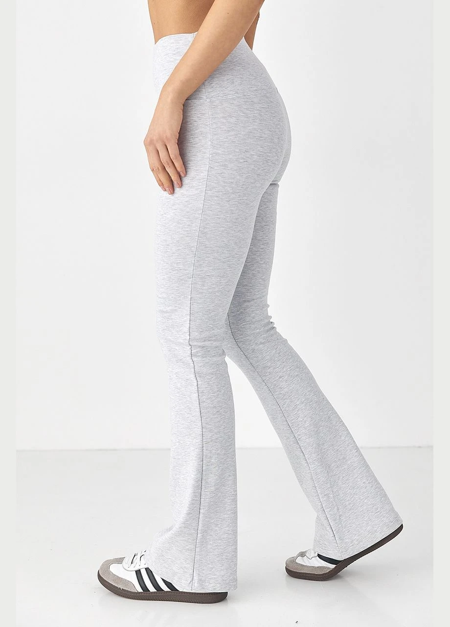 Жіночі лосини-кльош Bershka цвет, M (є розміри) No Brand (386407923)