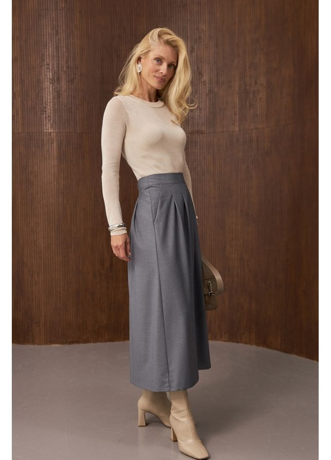 Спідниця 3068 Сірий Triko Bakh (368651356)