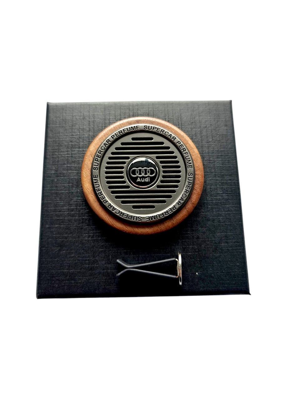Ароматизатор металлический с деревом в дефлекторе авто Audi (346498569)