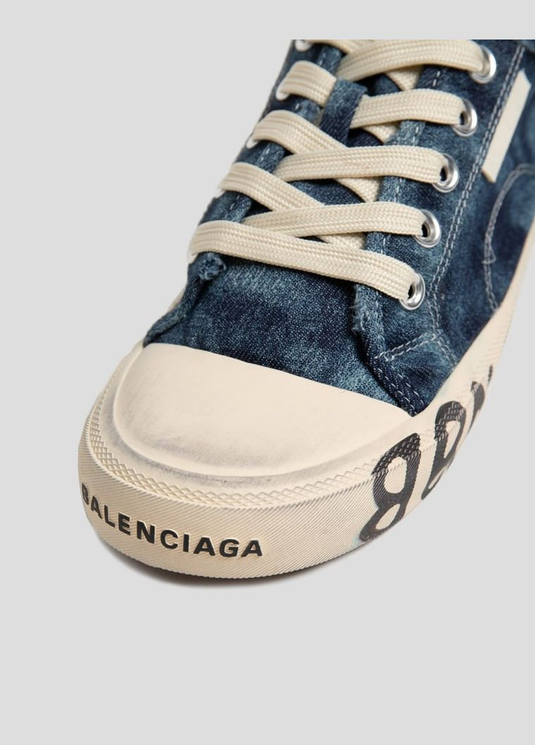 Синие кеды Balenciaga