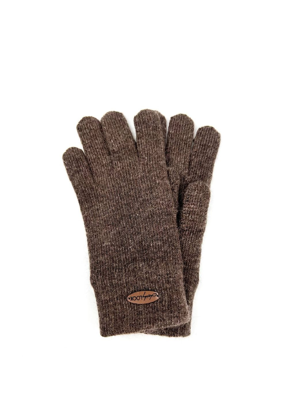 Рукавички жіночі вовна коричневі JUTTA LuckyLOOK 697-080 (322791578)