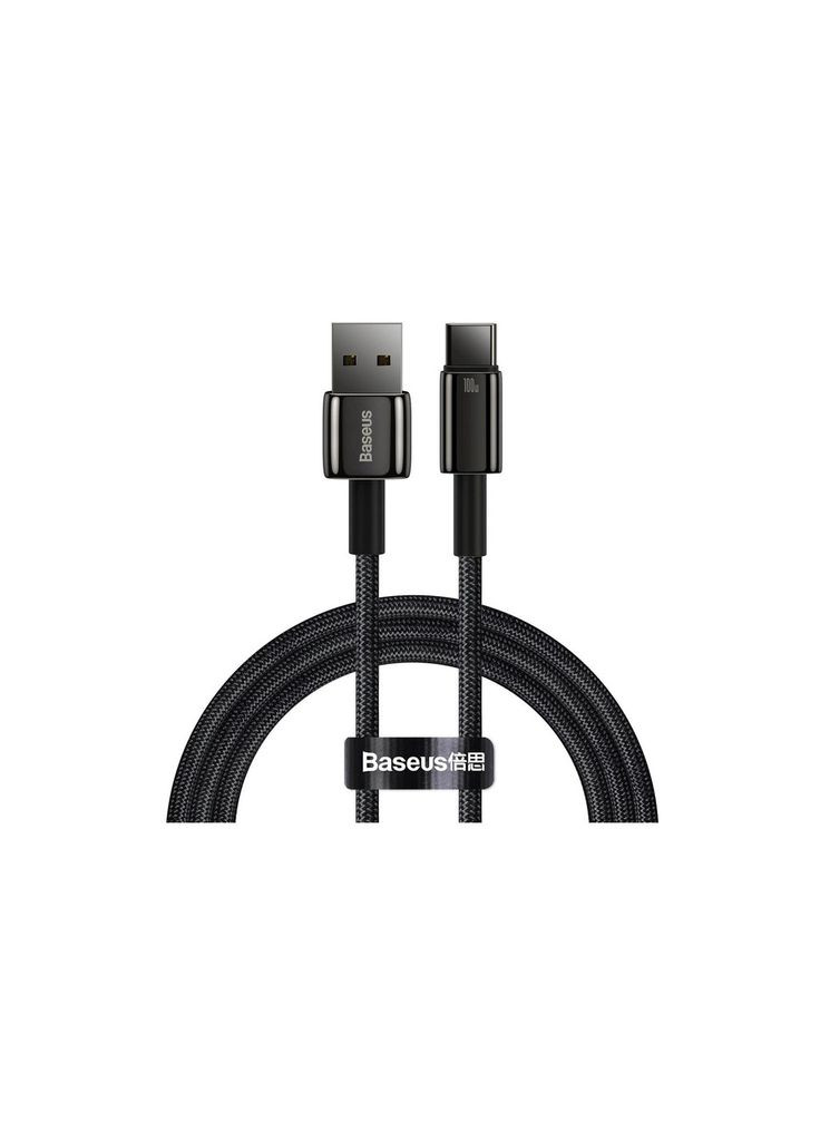 Дата кабеля USB 2.0 AM to USB-C 1.0m 100W (m496500) Baseus USB 2.0 AM to USB-C 1.0m 100W black (367067902)