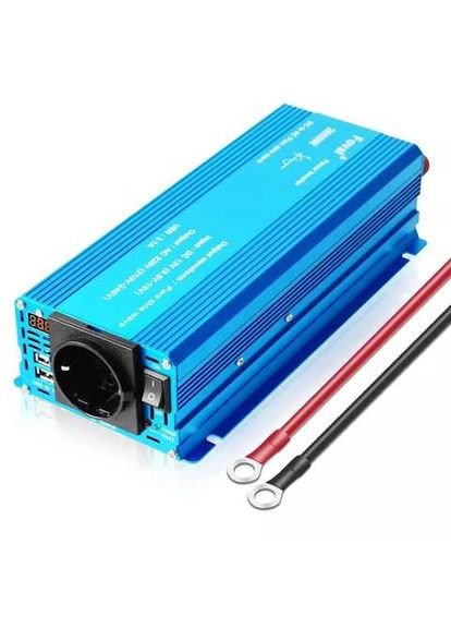 Інвертор 12V-220 (Чиста синусоїда, 2600Вт), синій Foval 2600 W (327829972)