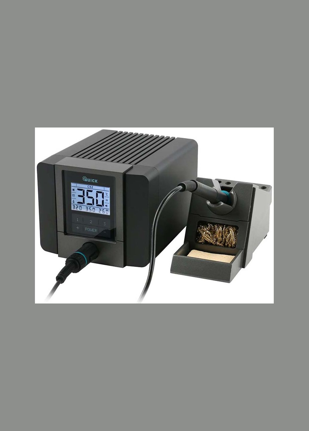 Паяльная станция TS1200A (Паяльник с датчиком температуры) 120 Вт Quick (322566631)