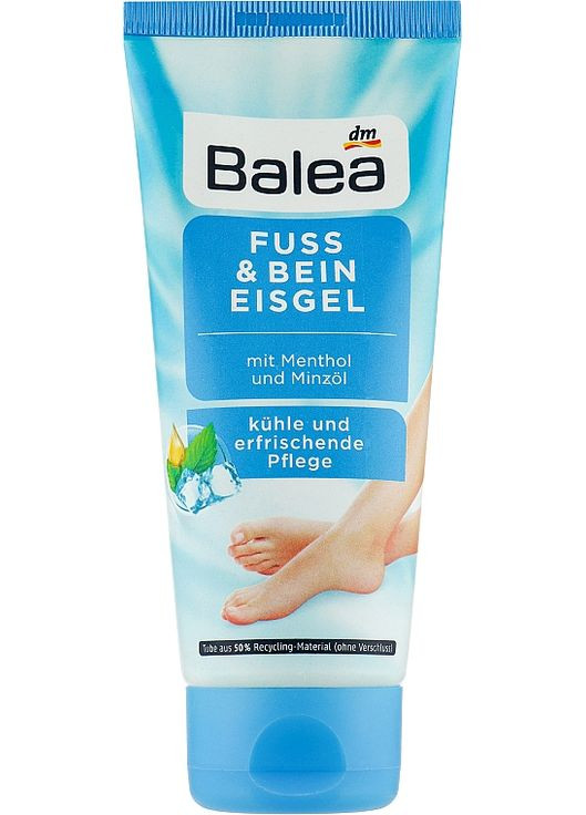 Охлаждающий гель для ног 100ml (994465-50801) Balea (368609634)