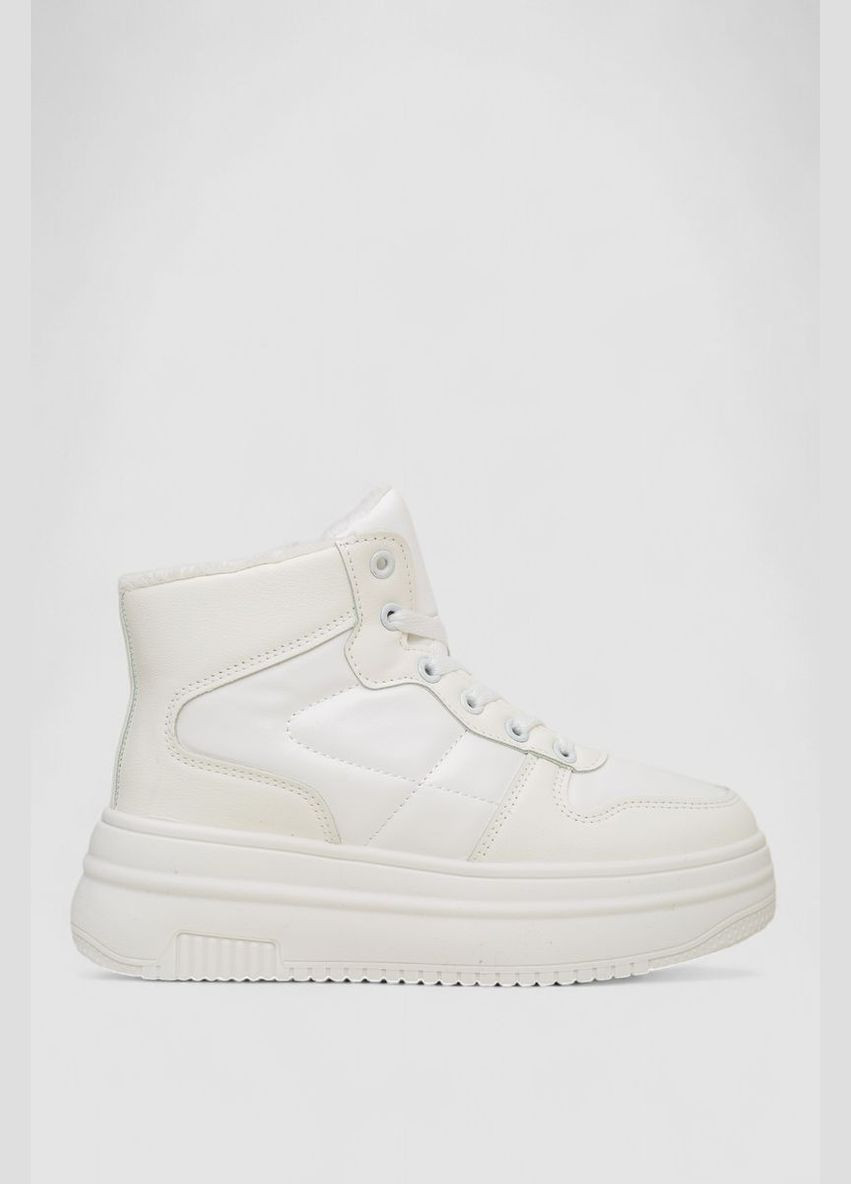 Кроссовки женские зимние на меху Ager 248RAM015 белые демисезоны (340052247)