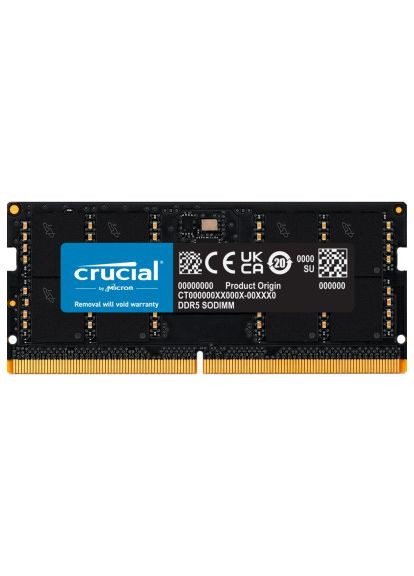 Модуль для ноутбука (CT8G56C46S5) Micron SoDIMM DDR5 8GB 5600 MHz (366700592)