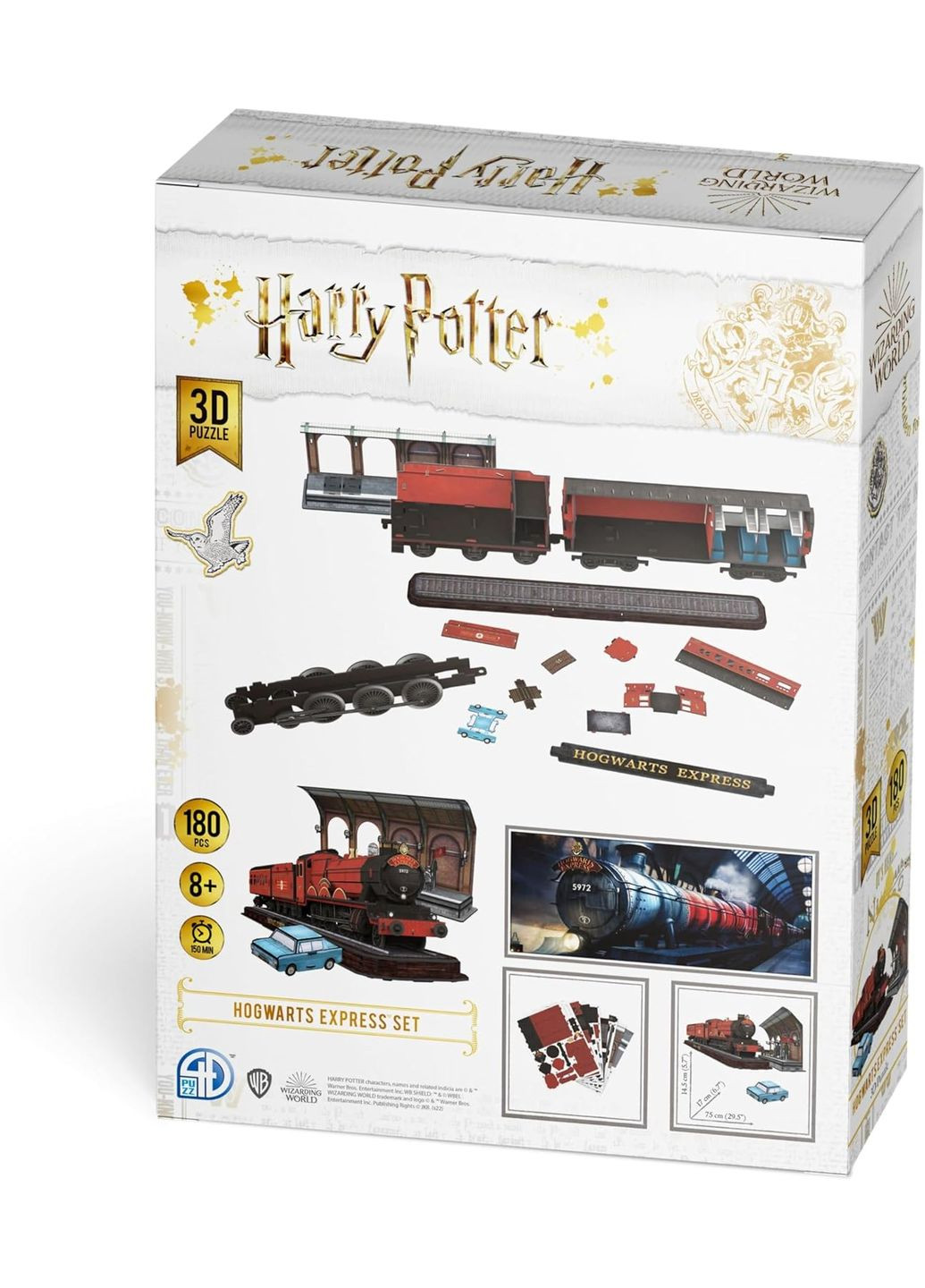Настільна гра Гоґвортський Експрес Пазл 3D (Hogwarts Express Set 3D puzzle) 4D Puzz (372170734)