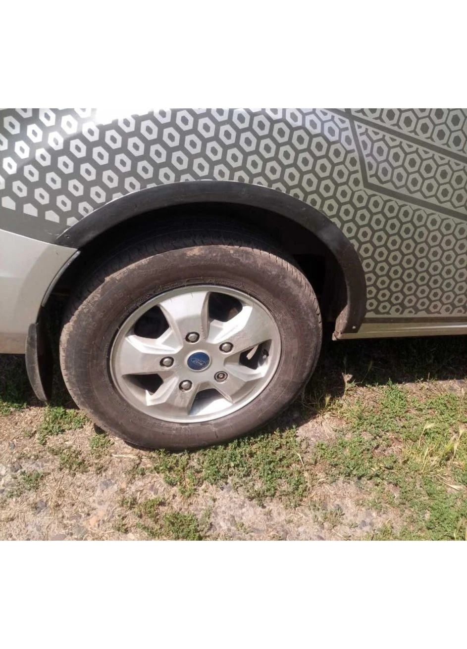 Расширители арок (6 шт, черные) для Ford Custom 2013-2022 гг Digital Designs (391756183)