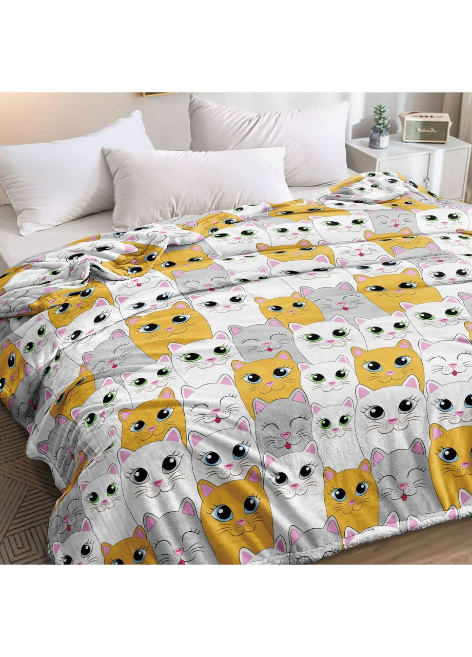 Плед-покривало флісове односпальне 150х210 1150 Ananasko (344589782)