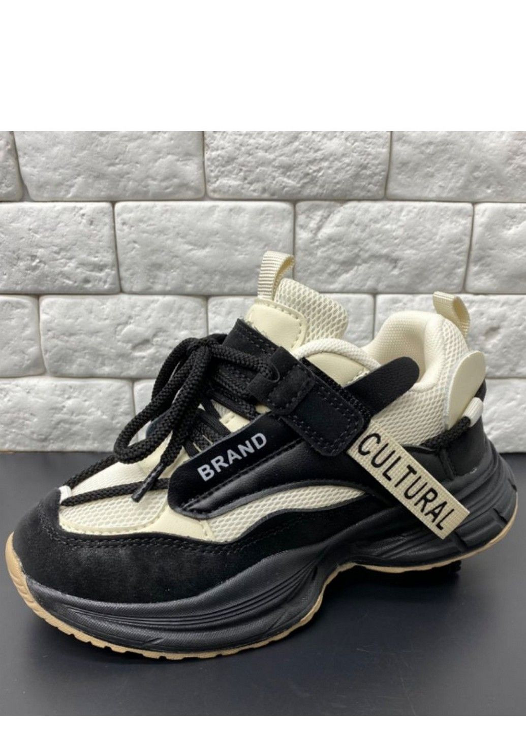 Черно-белые всесезон кроссовки bp11208-3 Jong Golf