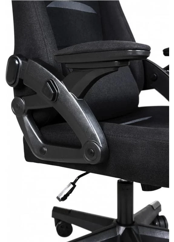 Крісло ігрове X-5993-1 Black (X-5993-1 Fabric Black) GT Racer (391353179)