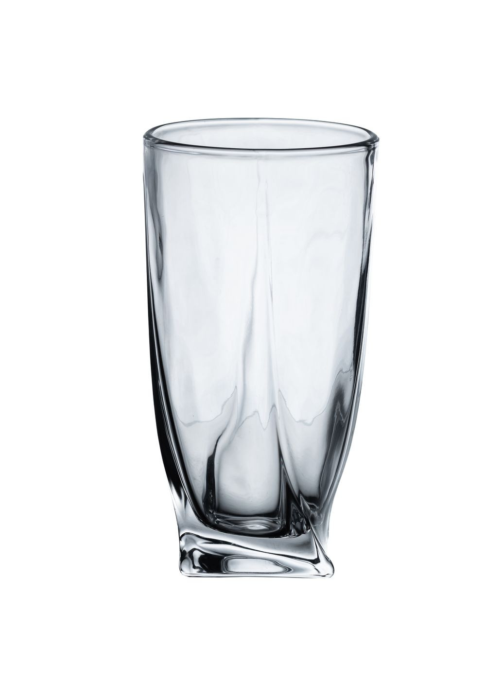 Набор стаканов из толстого стекла Quadro 6 штук по 400 мл. Yiwu (322289447)