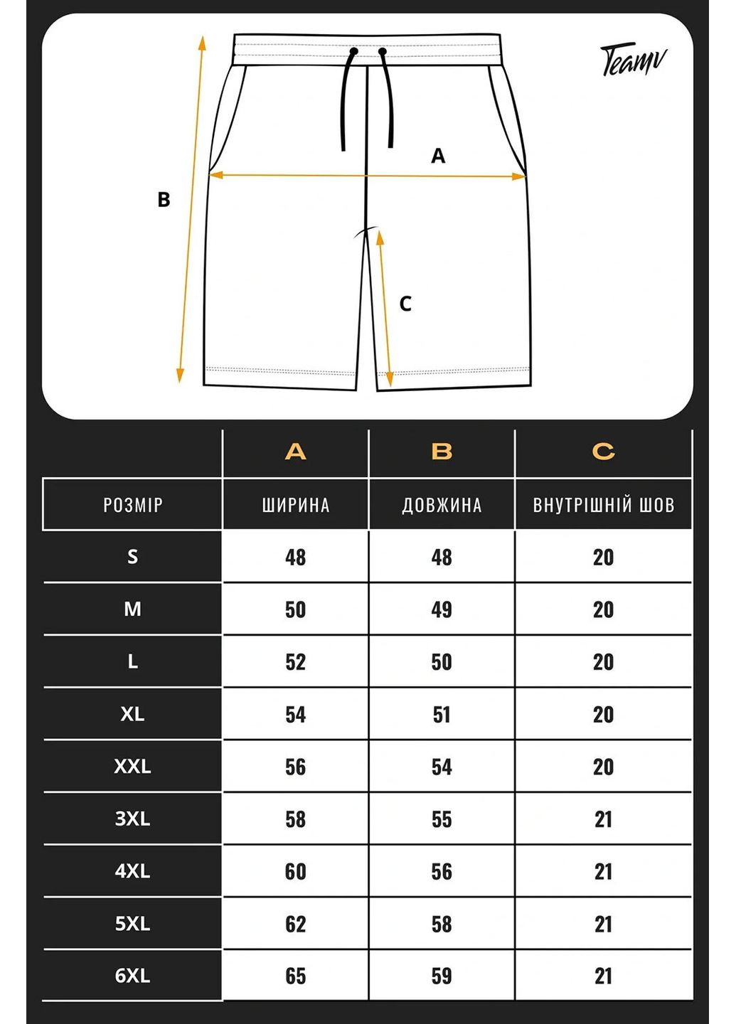 Шорты мужские однотонные повседневные спортивные трикотажные из хлопка classic графит Teamv (337115786)