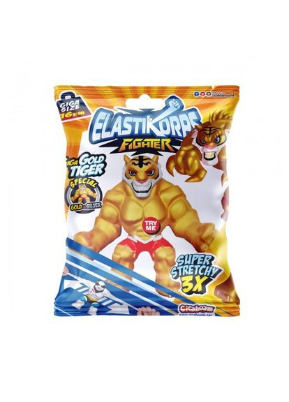 Стретчие игрушка серии «Fighter» – Золотой тигр. Elastikorps (290111407)
