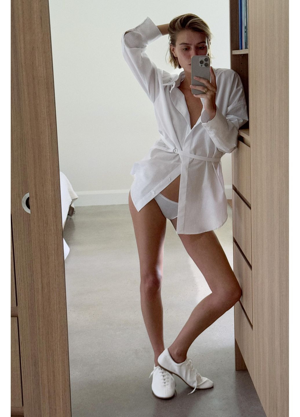 Белая рубашка Zara