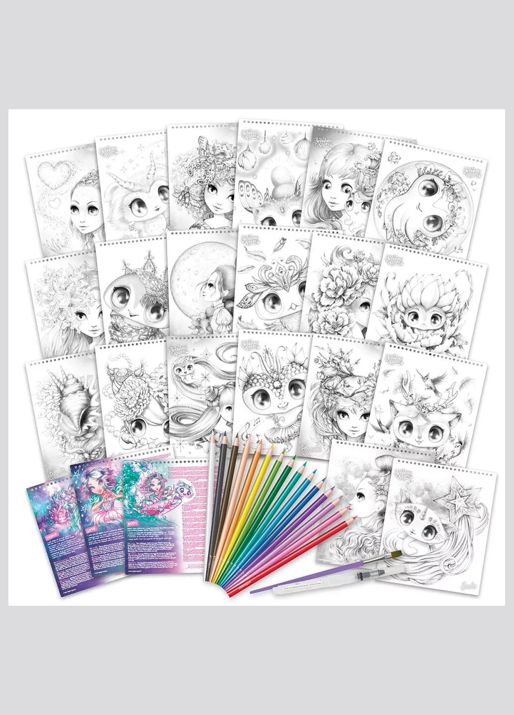 Набор для творчества Раскраска с водой Звездная акварель (11133) Nebulous Stars (326805376)