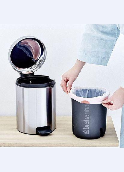 Бак для мусора Pedal Bin 5 л 112645 Brabantia (317304438)