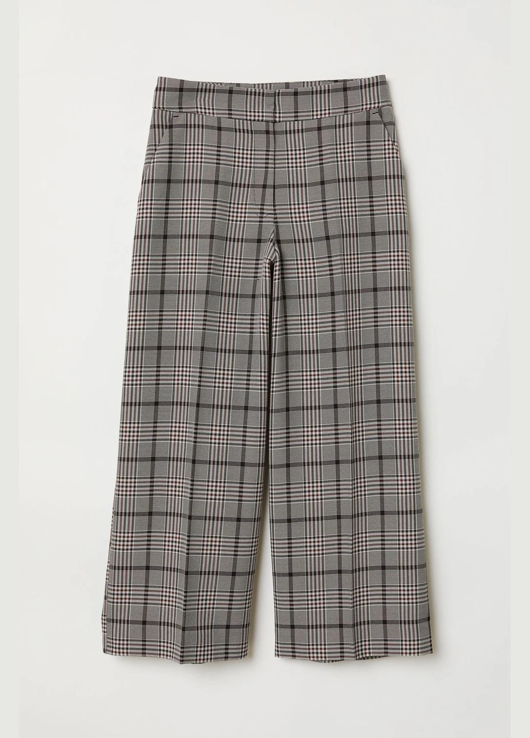 Кюлоти демісезон,сірий в клітку, H&M (291163633)