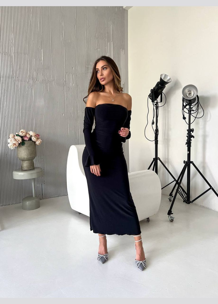 Чорна неймовірна сукня🔝🔥 Luna
