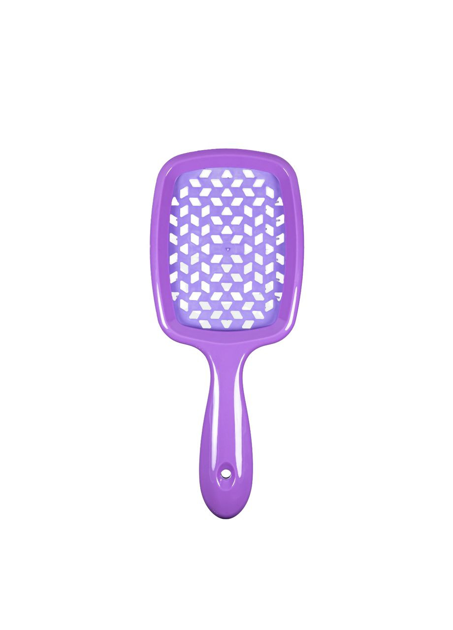 Щітка для волосся продувна 20 см SP0099 SL, Чорна з помаранчевим Salon Professional (302723651)