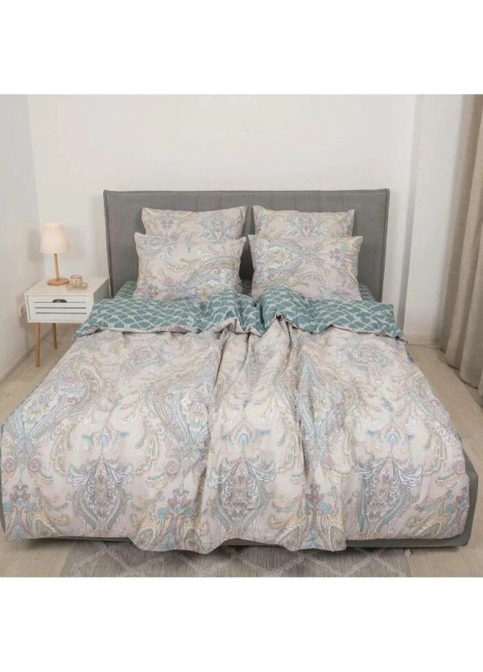 Постільна білизна сімейна Ранфорс 22203-S 210х143х2 см Viluta (327790845)