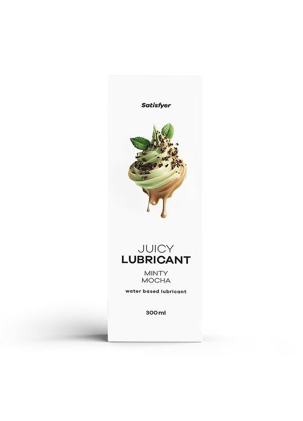 Лубрикант на водній основі Juicy Lubricant Minty Mocha water based 300 мл Satisfyer (362244340)