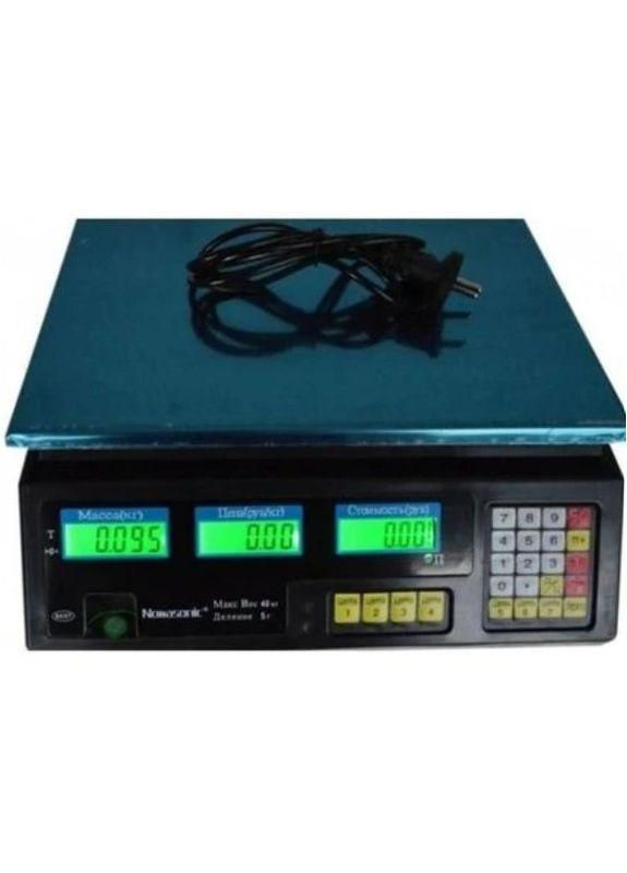 Ваги торговельні акумуляторні електронні 809 крок 2г Nokasonic (321973820)