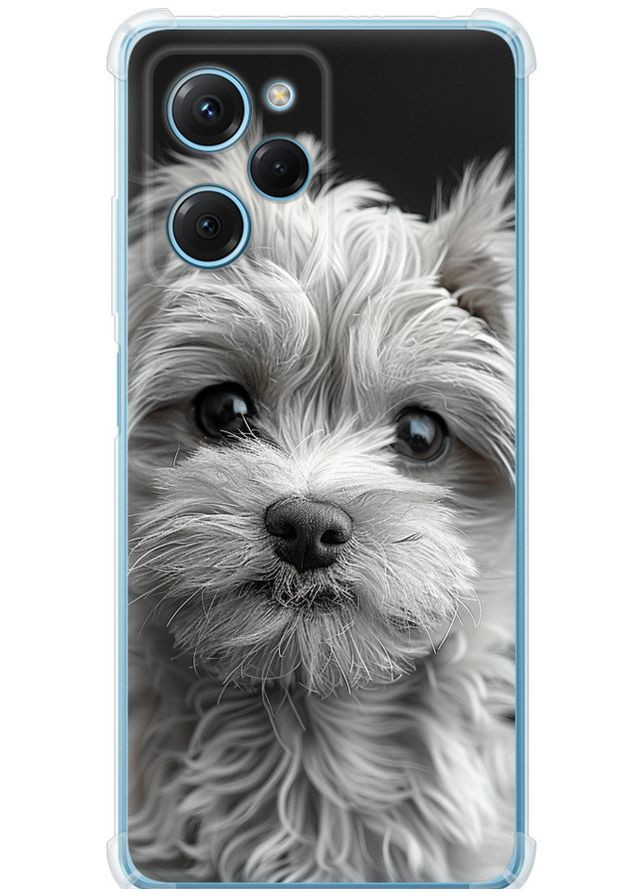 Силіконовий протиударний с посиленими кутами чохол 'Мальтипу на чорному фоні' для Endorphone Xiaomi Poco X5 Pro 5G (297658613)