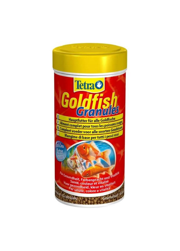 Сухой корм для аквариумных рыб Goldfish Granules 250 ml (4004218739901) Tetra (279561034)
