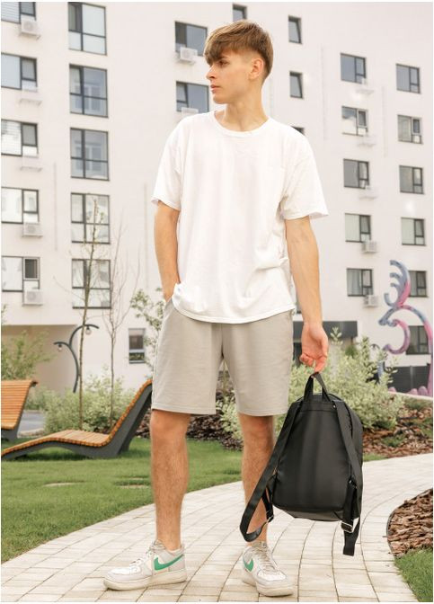 Чоловічий міський класичний класичний рюкзак Чорний (5080251235) Sambag (361244604)