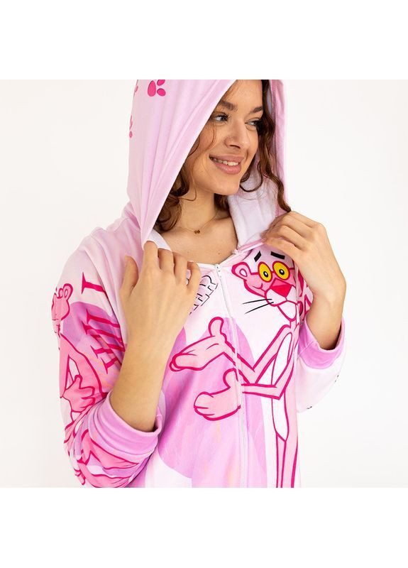 Комбинированная кигуруми «розовая пантера» No Brand