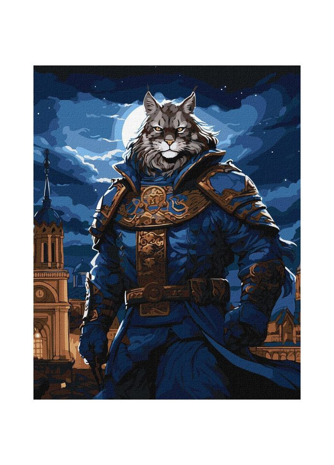 Картина по номерам "Пристальный взгляд" ©zubenko.oleksii KHO6573, 40х50см Ідейка (300174599)