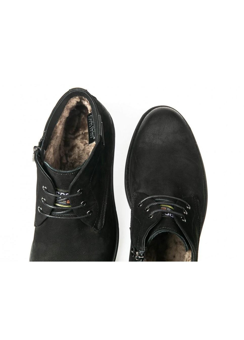 Черные зимние ботинки 7184121 43 цвет черный Carlo Delari