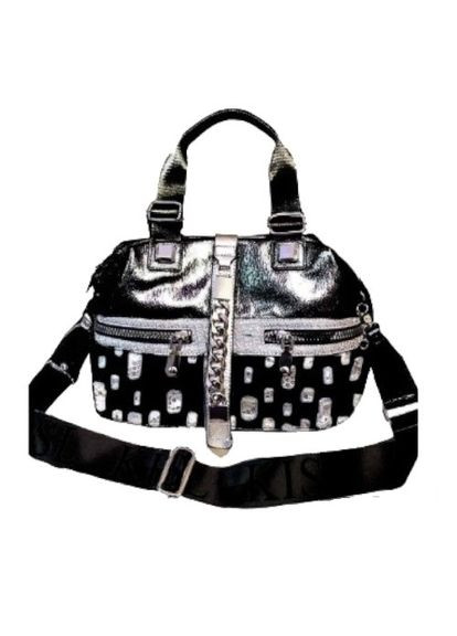 Практичная женская сумка Kis с цепочкой, черный Italian Bags (297517859)