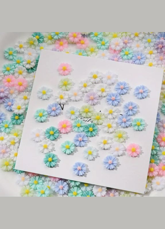 Цветные украшения для ногтей Маки 25 шт, аксессуары из смолы, материалы для дизайна ногтей для женщин и девуше No Brand (315023753)