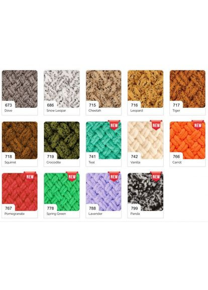 Alize в'язана балаклава шапка puffy сніговий леопард, з вухами зайця та ланцюжком (2546599) комбінований виробництво - Туреччина