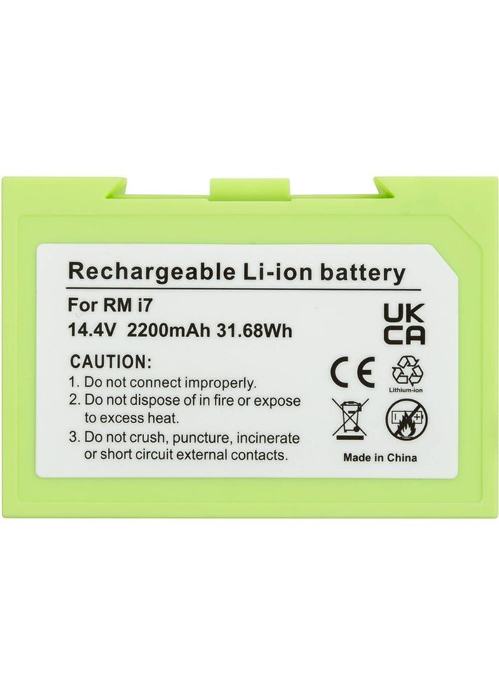 Акумулятор для iRobot Roomba i7 14.4V 2200mAh (TB921300) PowerPlant (332613686)