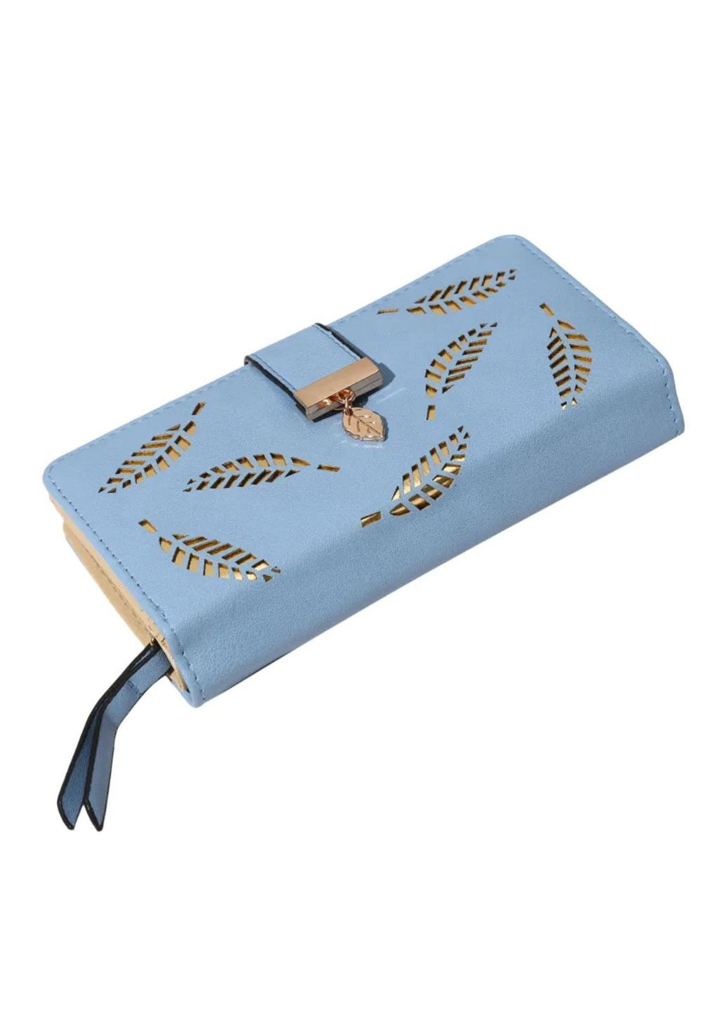 Женский клатч кошелек Lady Wallet портмоне Blue Leaf Primolux (275399189)