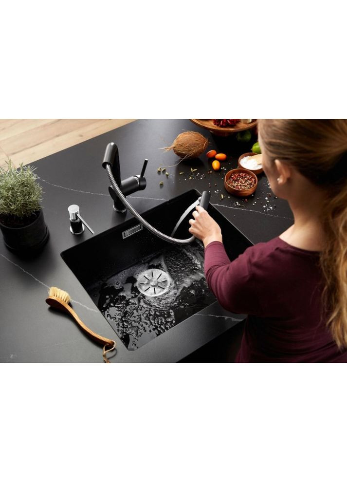 Кухонна мийка SUBLINE 500-U 523432 Blanco (316657880)