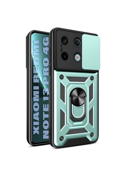 Чохол до мобільного телефона (711026) BeCover Military Xiaomi Redmi Note 13 Pro 4G Dark Green (366069833)