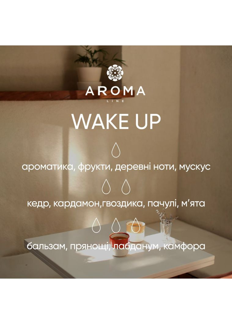 Аромат/отдушка WAKE UP 1кг Aroma (316649158)
