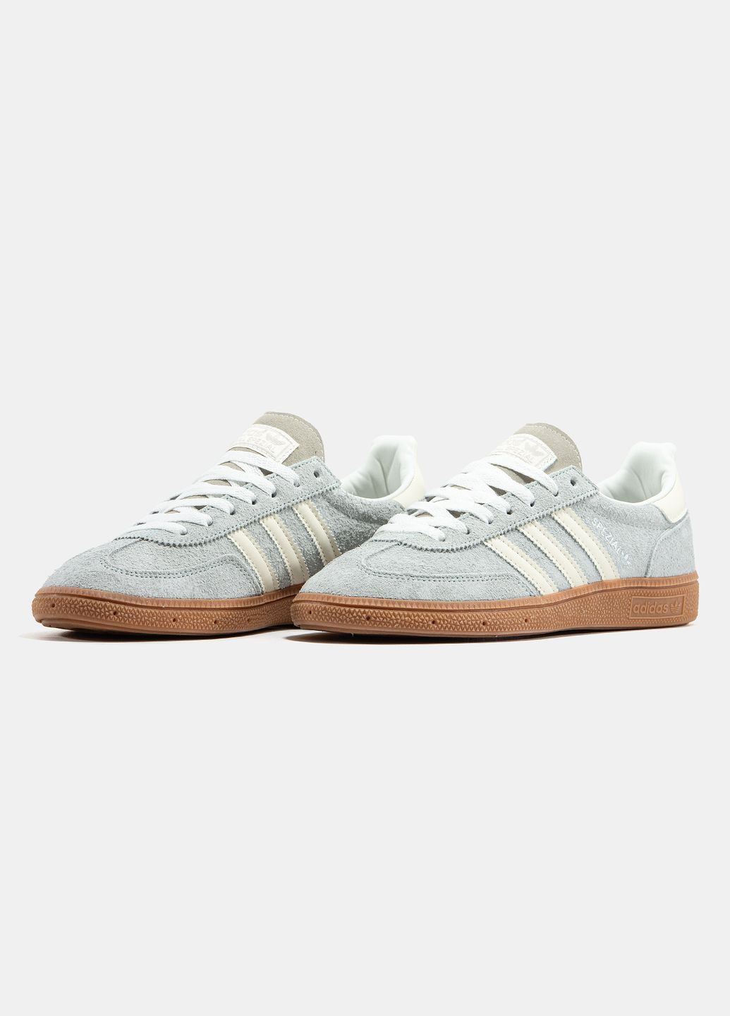 Кроссовки женские Adidas Spezial Grey White Gum | Адидас Спешел серые No Brand серые демисезоны (335012374)