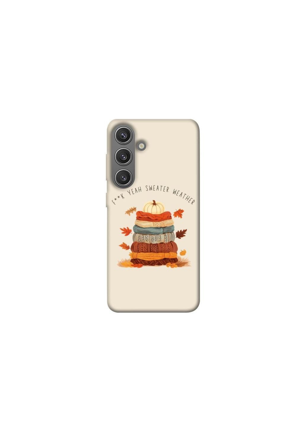Чехол на Samsung Galaxy S24 FE Autumn vibes ver.8 Frontalka (363891422)