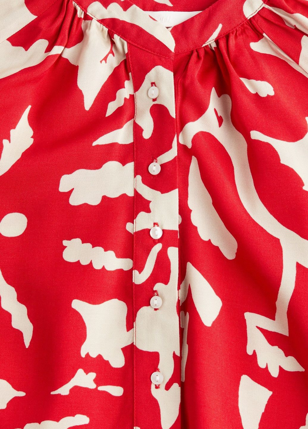 Червона літня блузка H&M